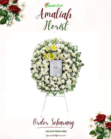 Krans Bunga Duka Baciro